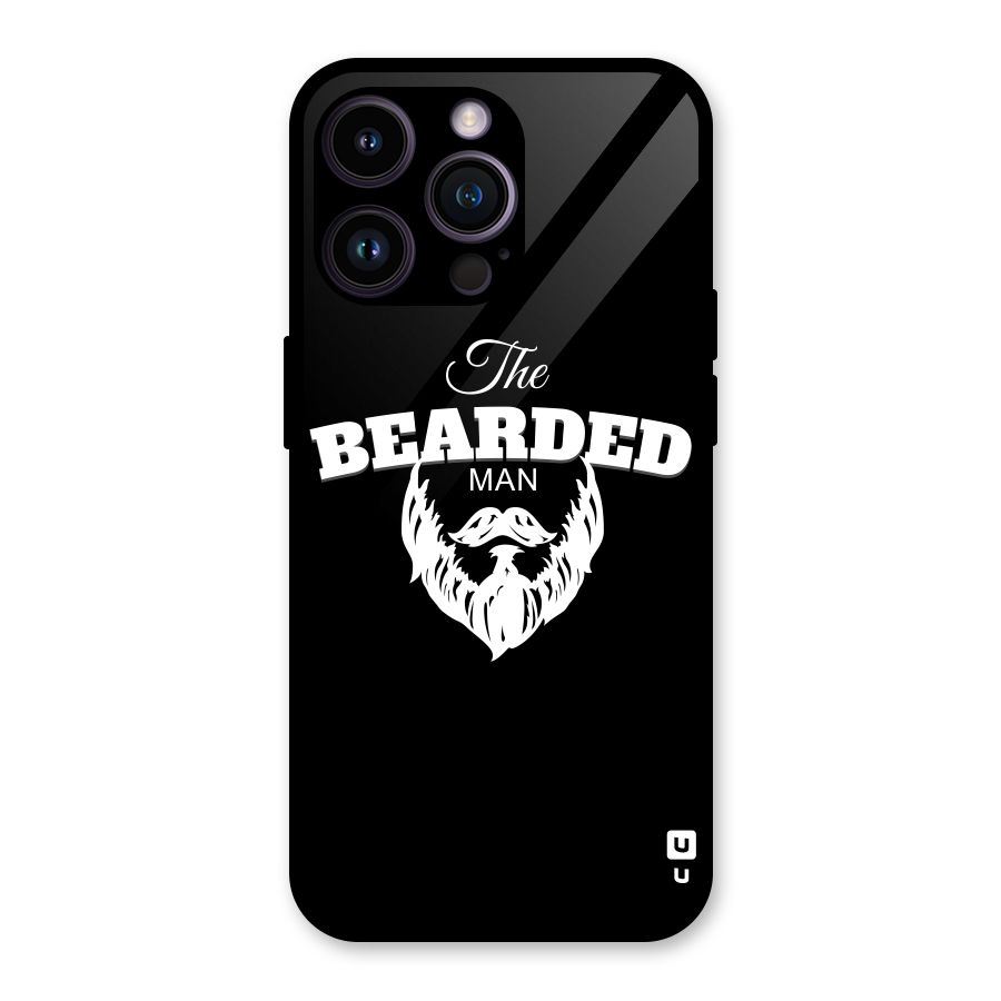 The Bearded Man Glass Back Case for iPhone 14 Pro Max