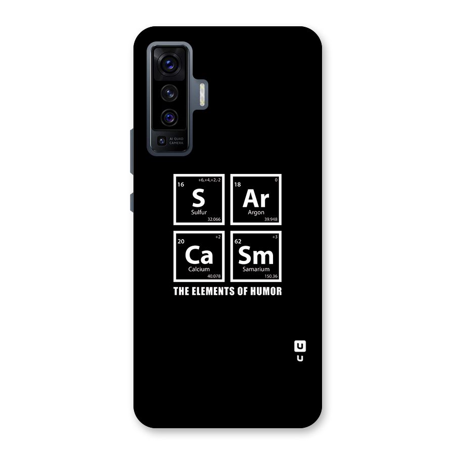 The Elements of Humor Back Case for Vivo X50