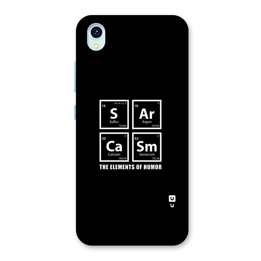 The Elements of Humor Back Case for Vivo Y1s