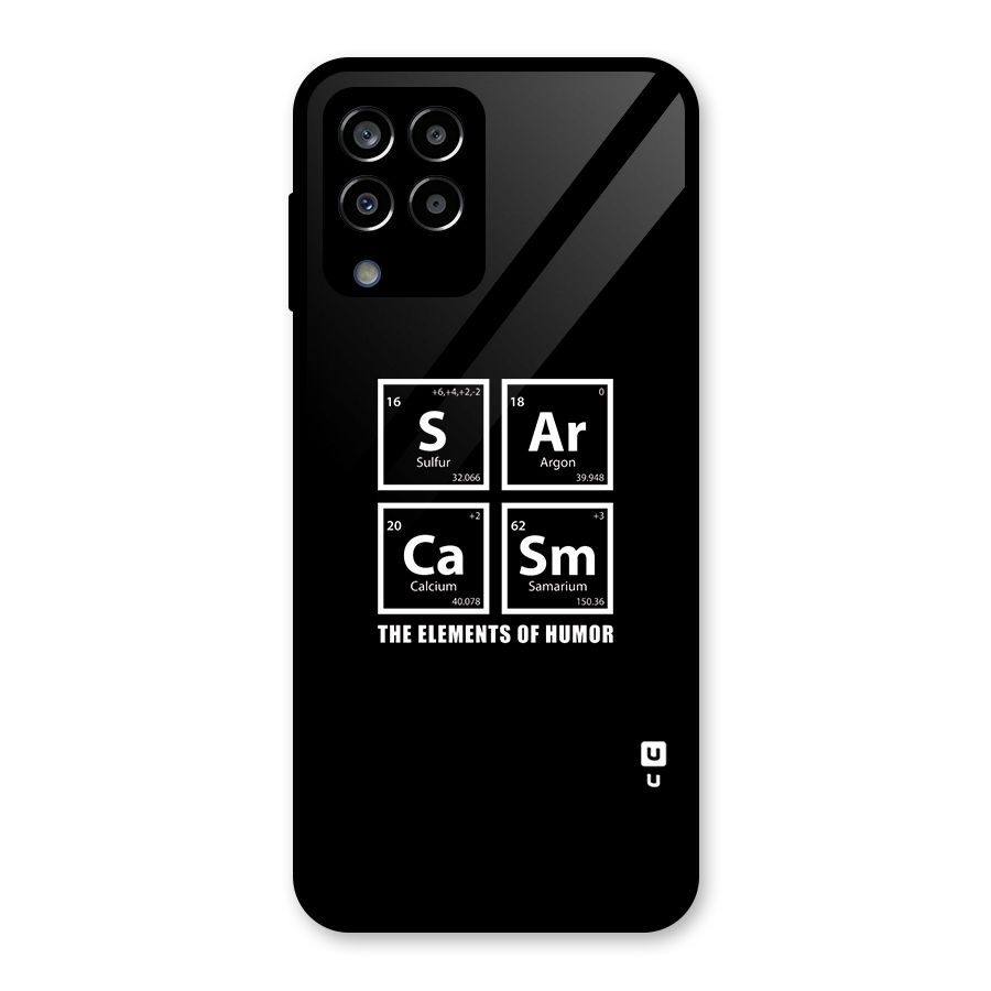 The Elements of Humor Glass Back Case for Galaxy M33