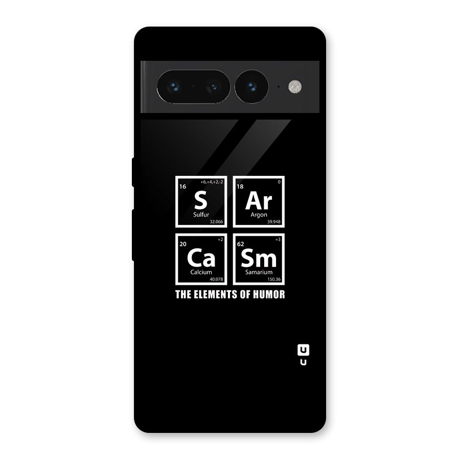 The Elements of Humor Glass Back Case for Google Pixel 7 Pro