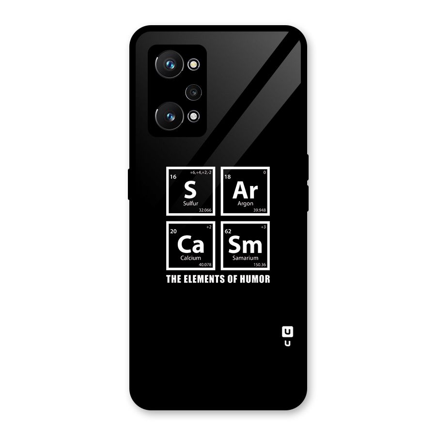 The Elements of Humor Glass Back Case for Realme GT Neo 3T