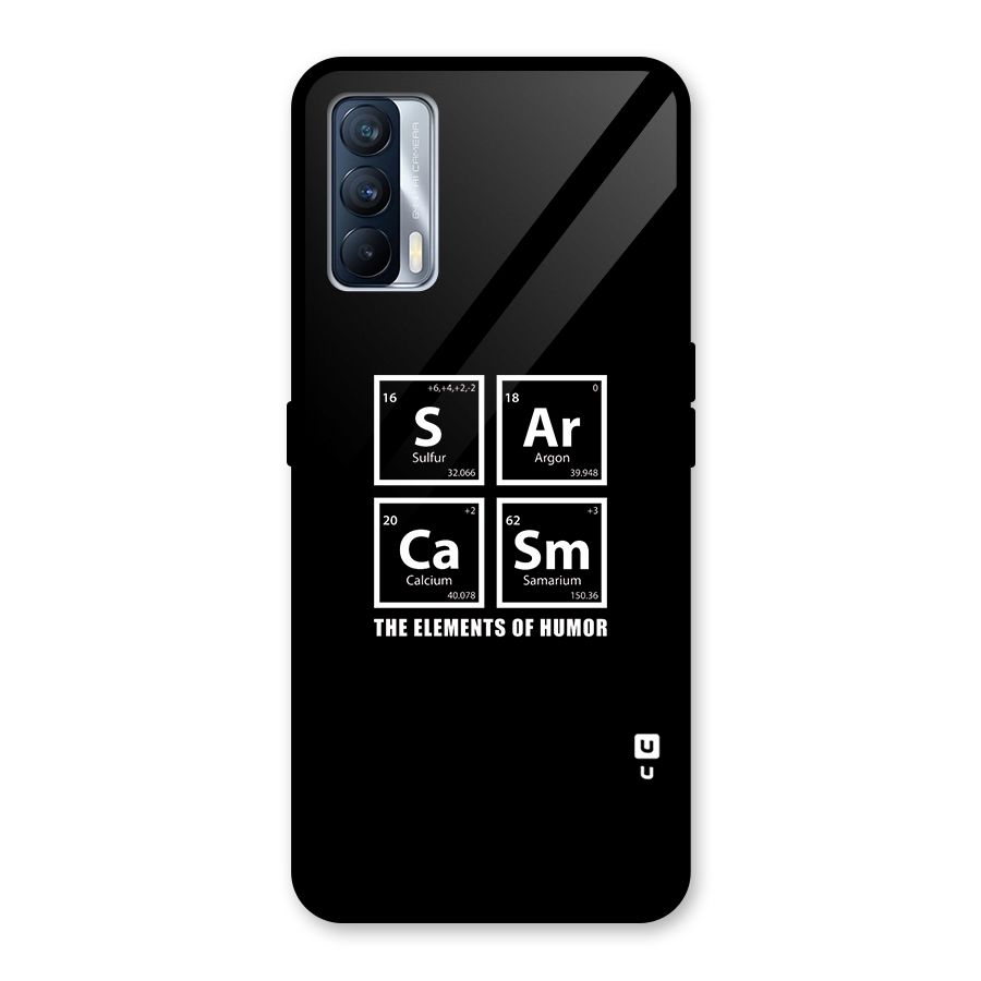 The Elements of Humor Glass Back Case for Realme X7