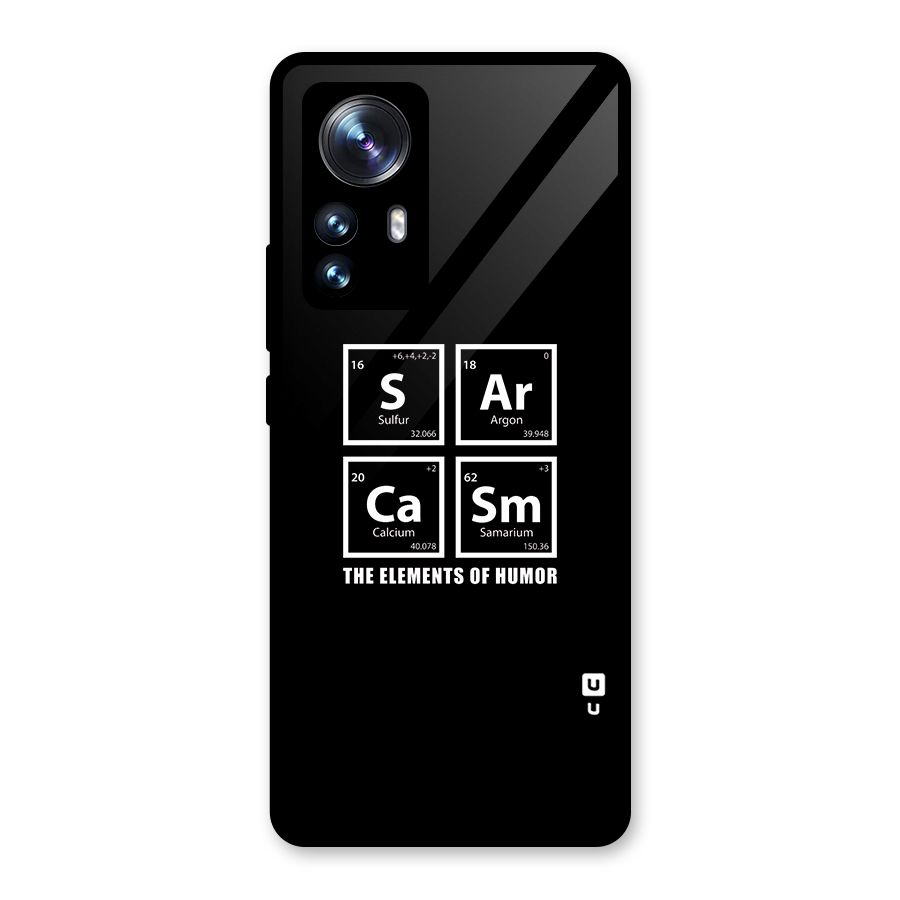 The Elements of Humor Glass Back Case for Xiaomi 12 Pro