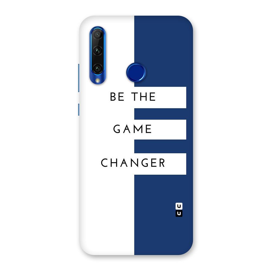 The Game Changer Back Case for Honor 20i