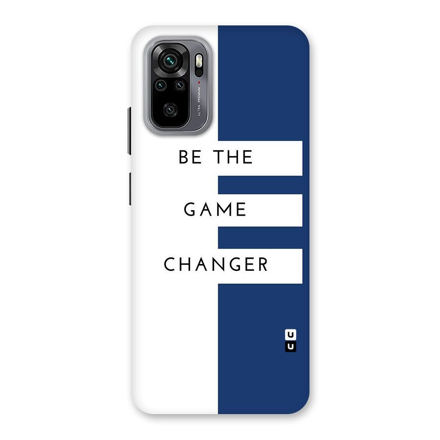 The Game Changer Back Case for Redmi Note 10