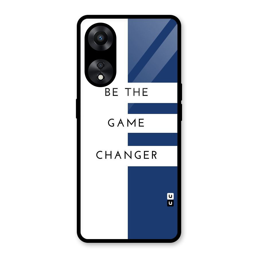 The Game Changer Glass Back Case for Oppo A78