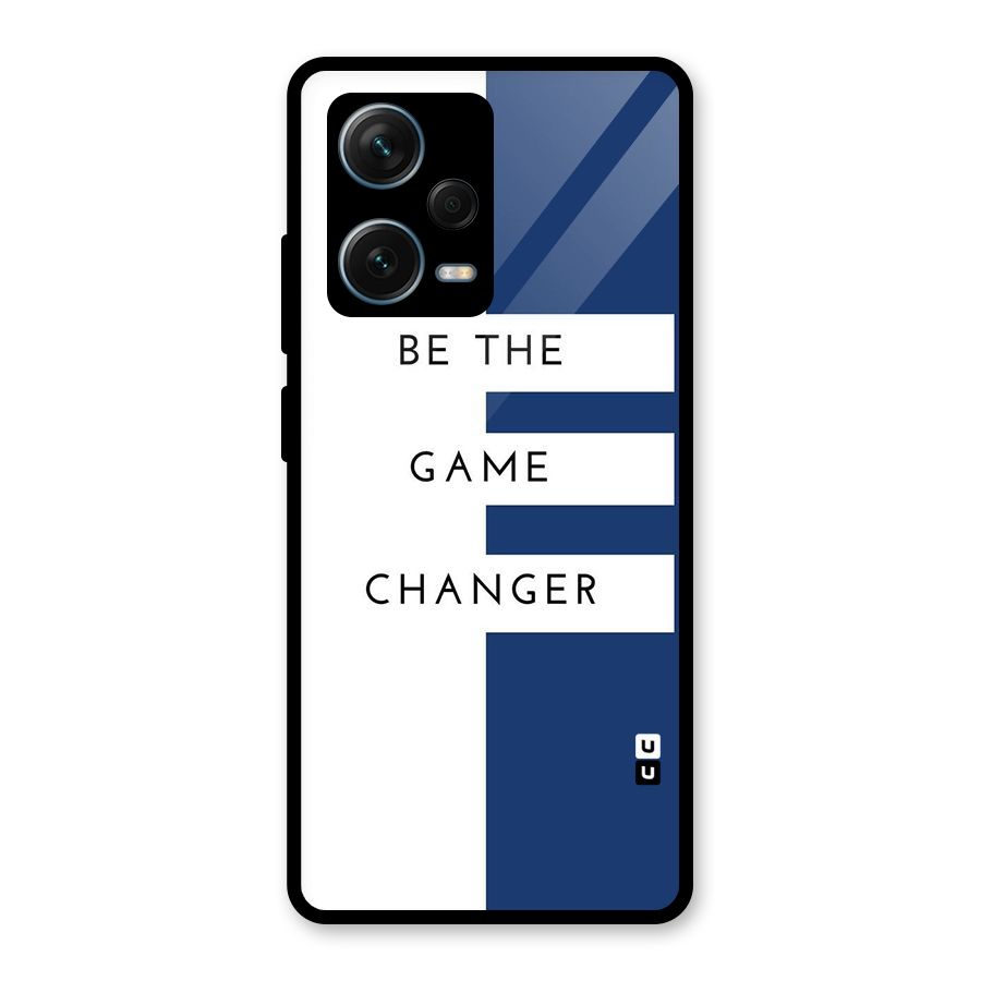 The Game Changer Glass Back Case for Redmi Note 12 Pro Plus 5G