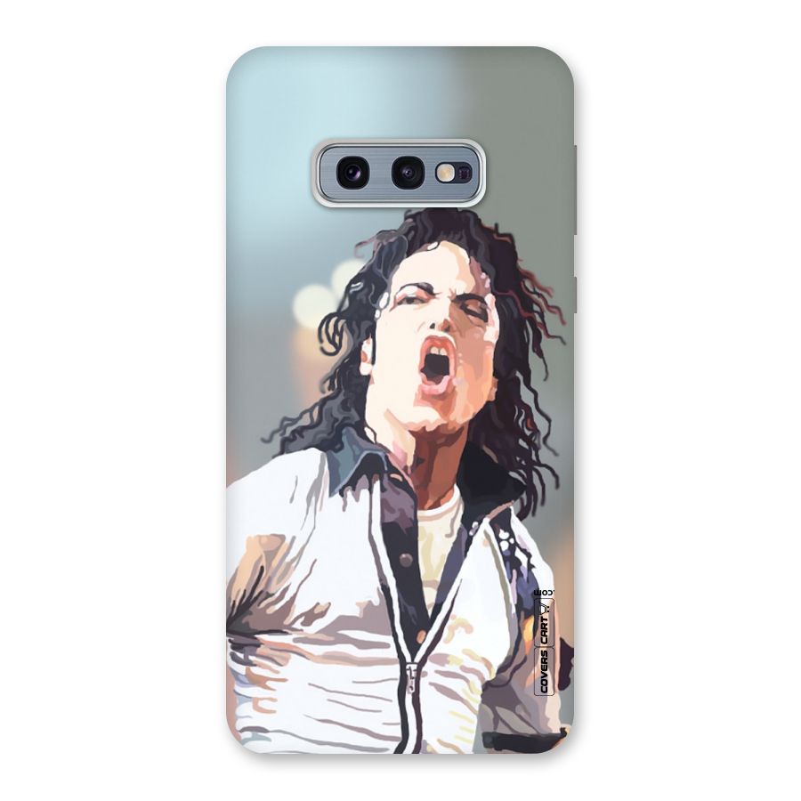 The Legend Michael Jackson Back Case for Galaxy S10e