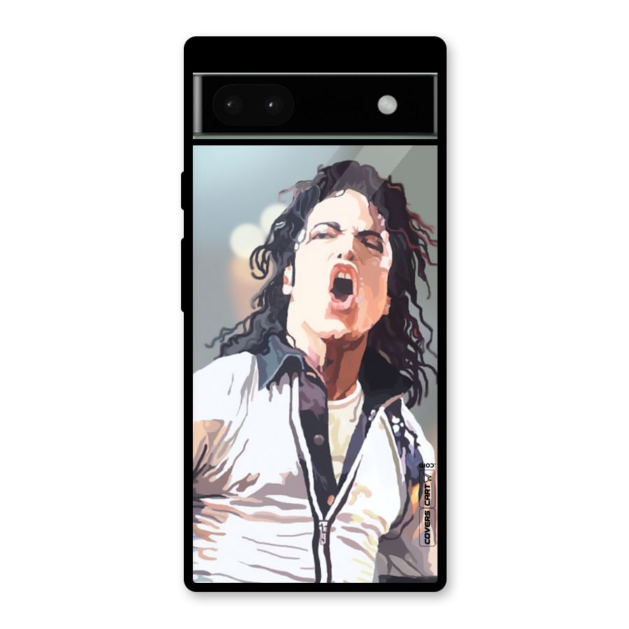 The Legend Michael Jackson Glass Back Case for Google Pixel 6a