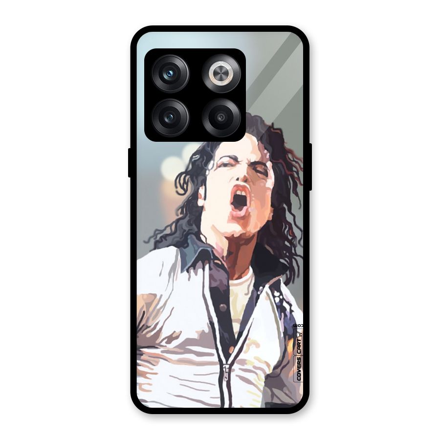 The Legend Michael Jackson Glass Back Case for OnePlus 10T