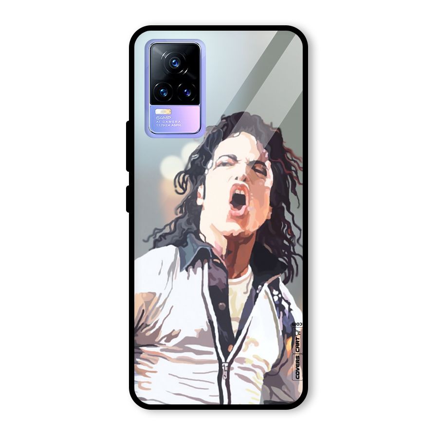 The Legend Michael Jackson Glass Back Case for Vivo Y73