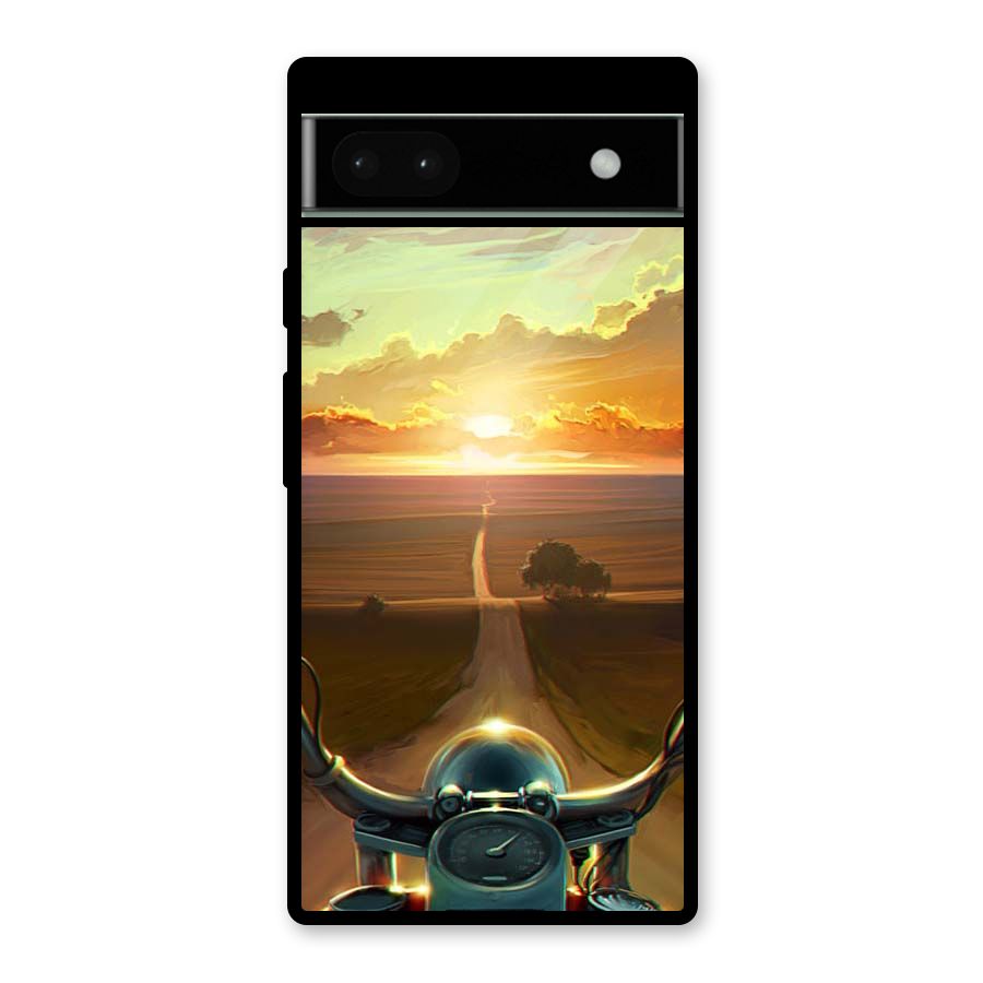 The Long Ride Glass Back Case for Google Pixel 6a
