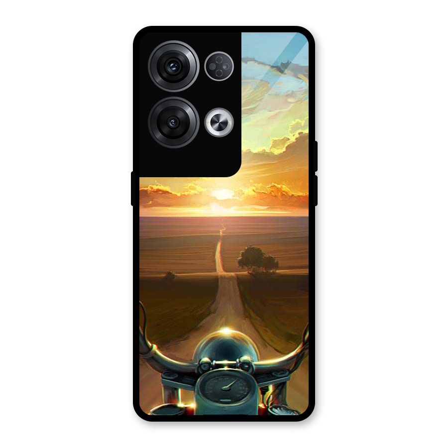 The Long Ride Glass Back Case for Oppo Reno8 Pro 5G