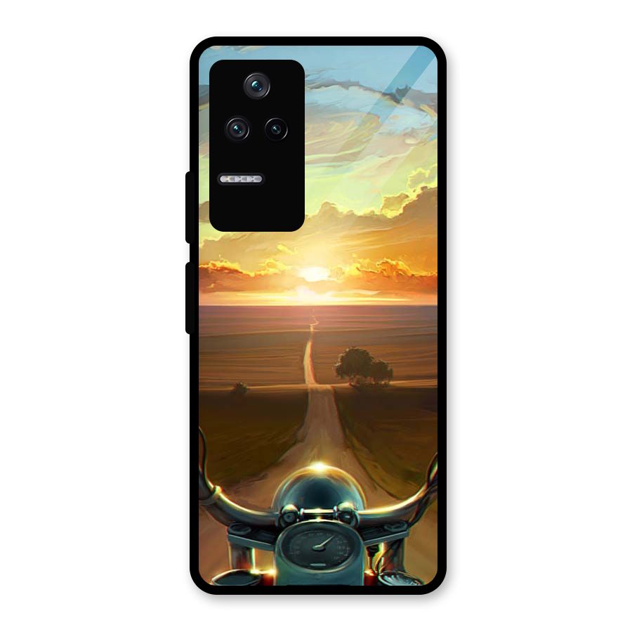 The Long Ride Glass Back Case for Poco F4 5G