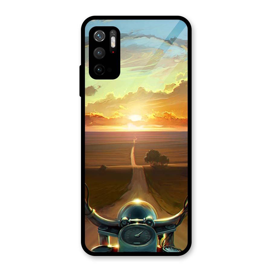The Long Ride Glass Back Case for Poco M3 Pro 5G