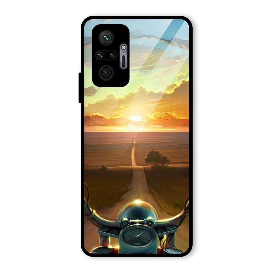 The Long Ride Glass Back Case for Redmi Note 10 Pro