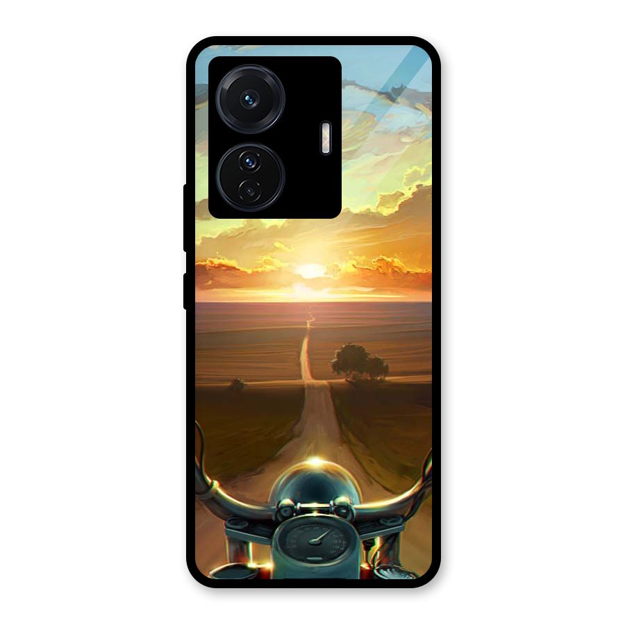 The Long Ride Glass Back Case for Vivo T1 Pro
