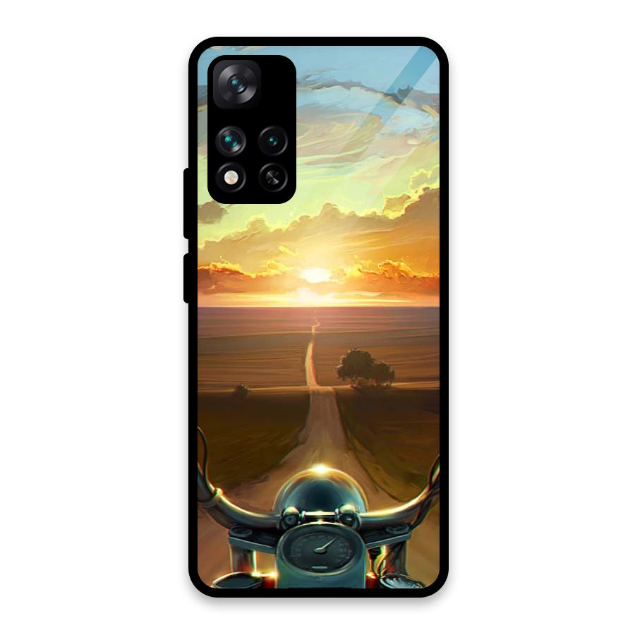 The Long Ride Glass Back Case for Xiaomi 11i HyperCharge 5G