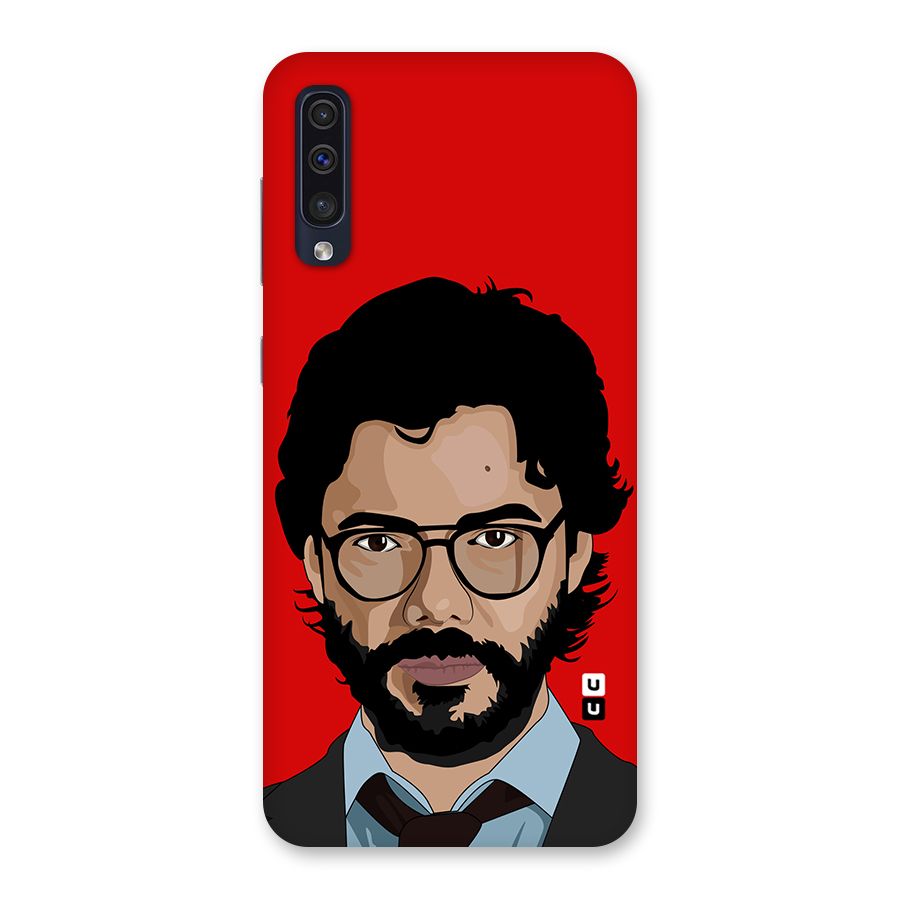 The Professor Illustration Art Back Case for Galaxy A50s