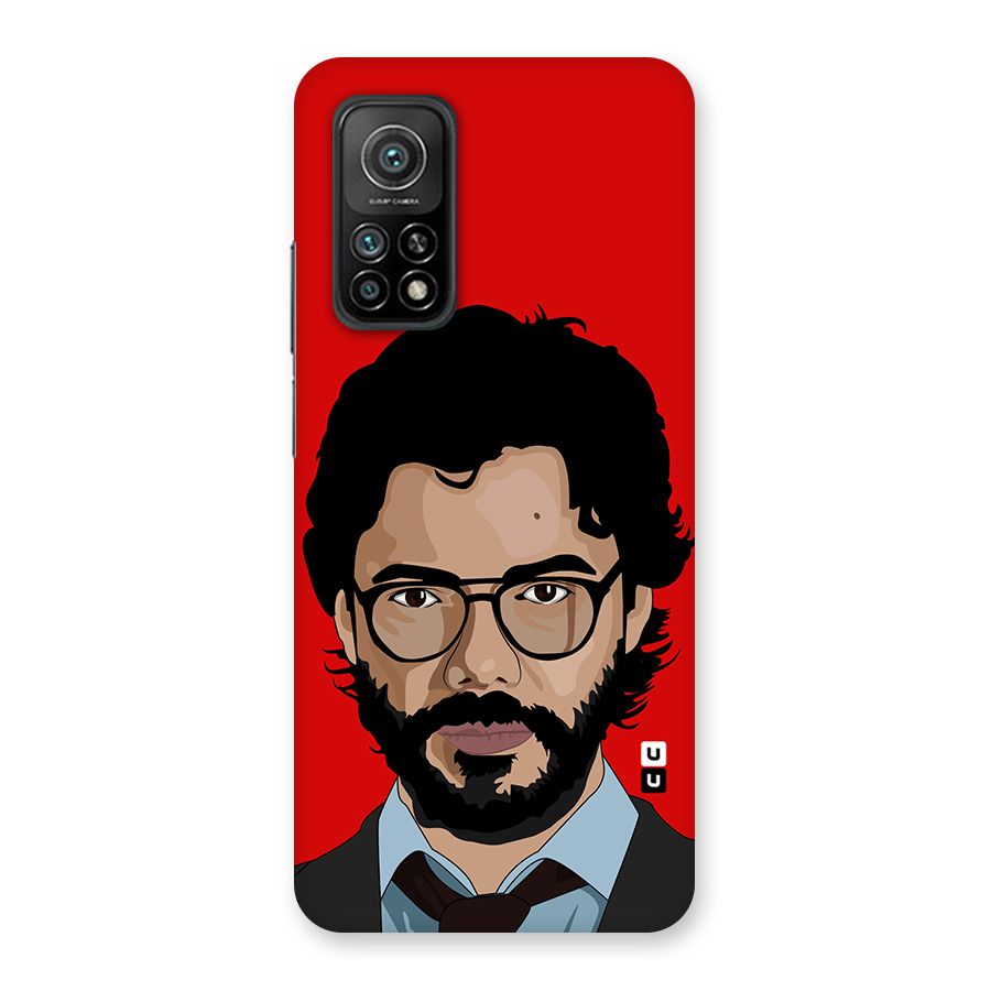 The Professor Illustration Art Back Case for Mi 10T 5G