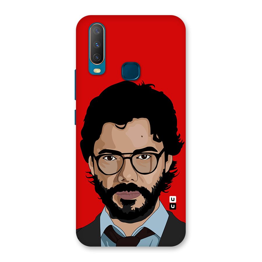 The Professor Illustration Art Back Case for Vivo U10