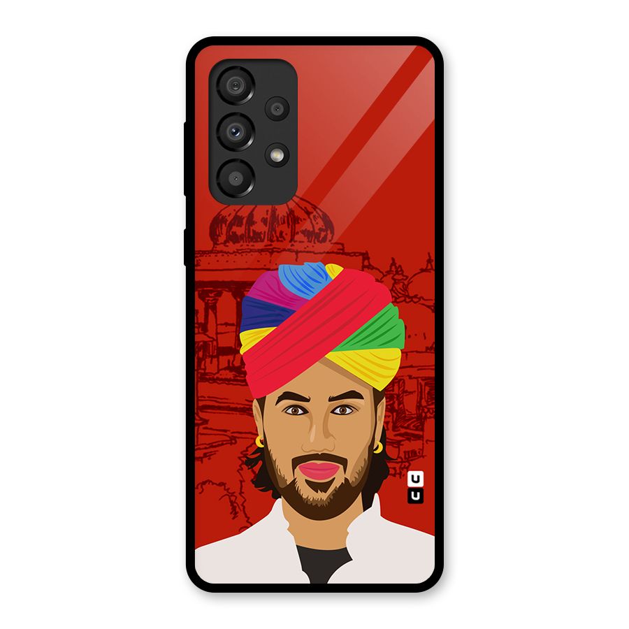 The Rajasthani Chokro Glass Back Case for Galaxy A33 5G