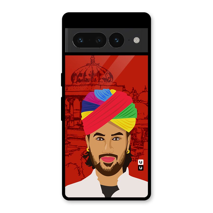 The Rajasthani Chokro Glass Back Case for Google Pixel 7 Pro
