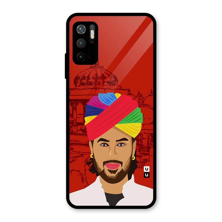 The Rajasthani Chokro Glass Back Case for Poco M3 Pro 5G