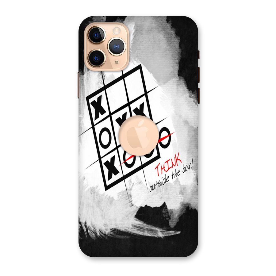 Think Box Back Case for iPhone 11 Pro Max Logo Cut