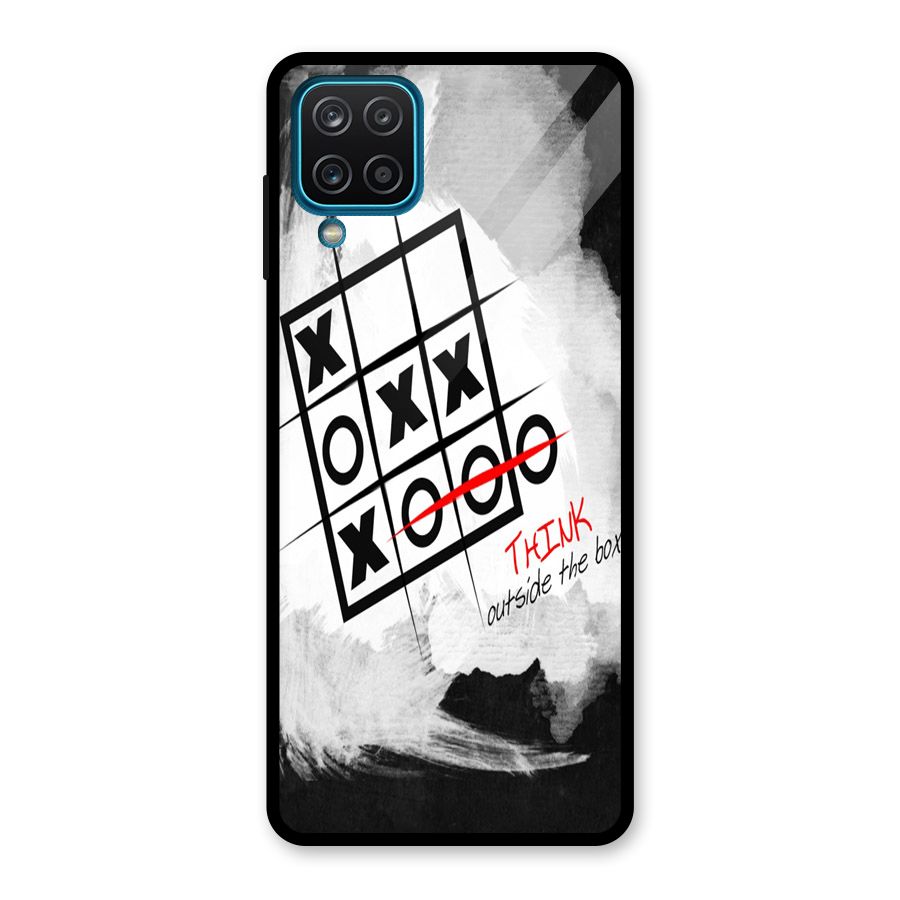 Think Box Glass Back Case for Galaxy A12