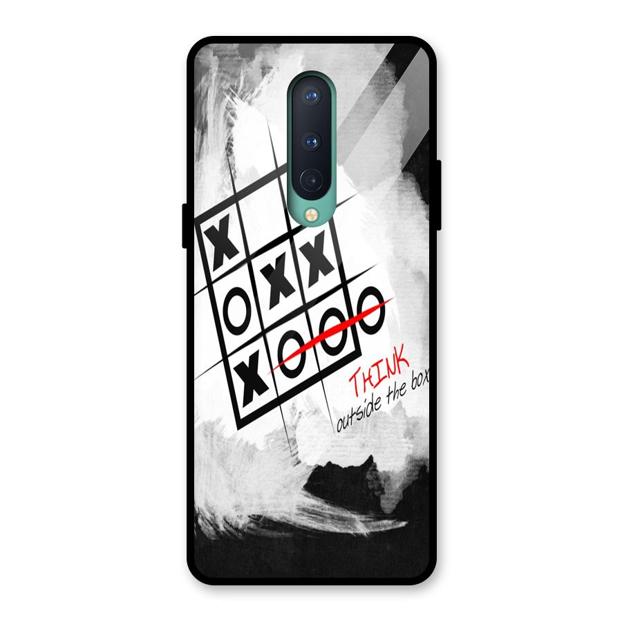 Think Box Glass Back Case for OnePlus 8