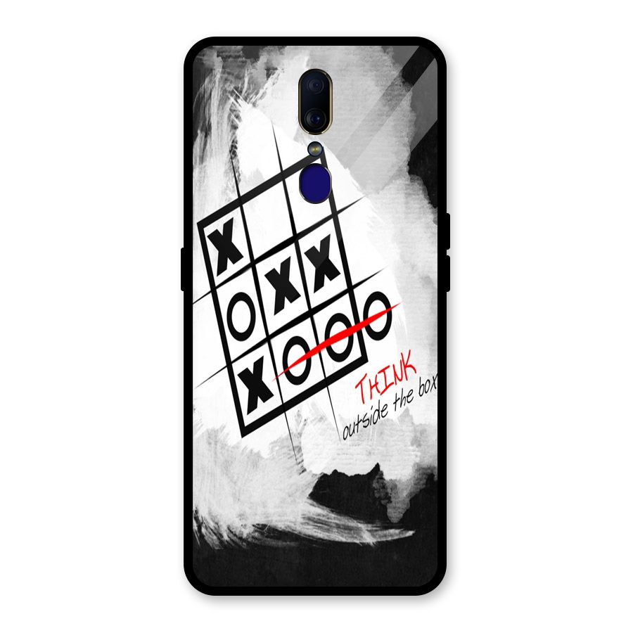 Think Box Glass Back Case for Oppo F11