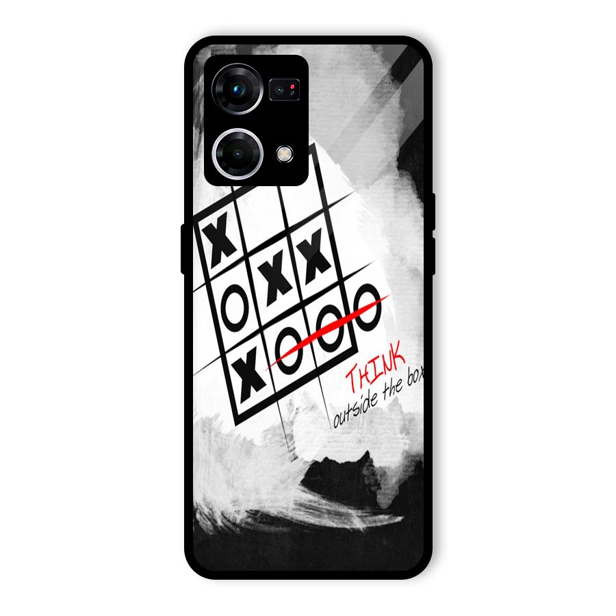 Think Box Glass Back Case for Oppo F21 Pro 5G