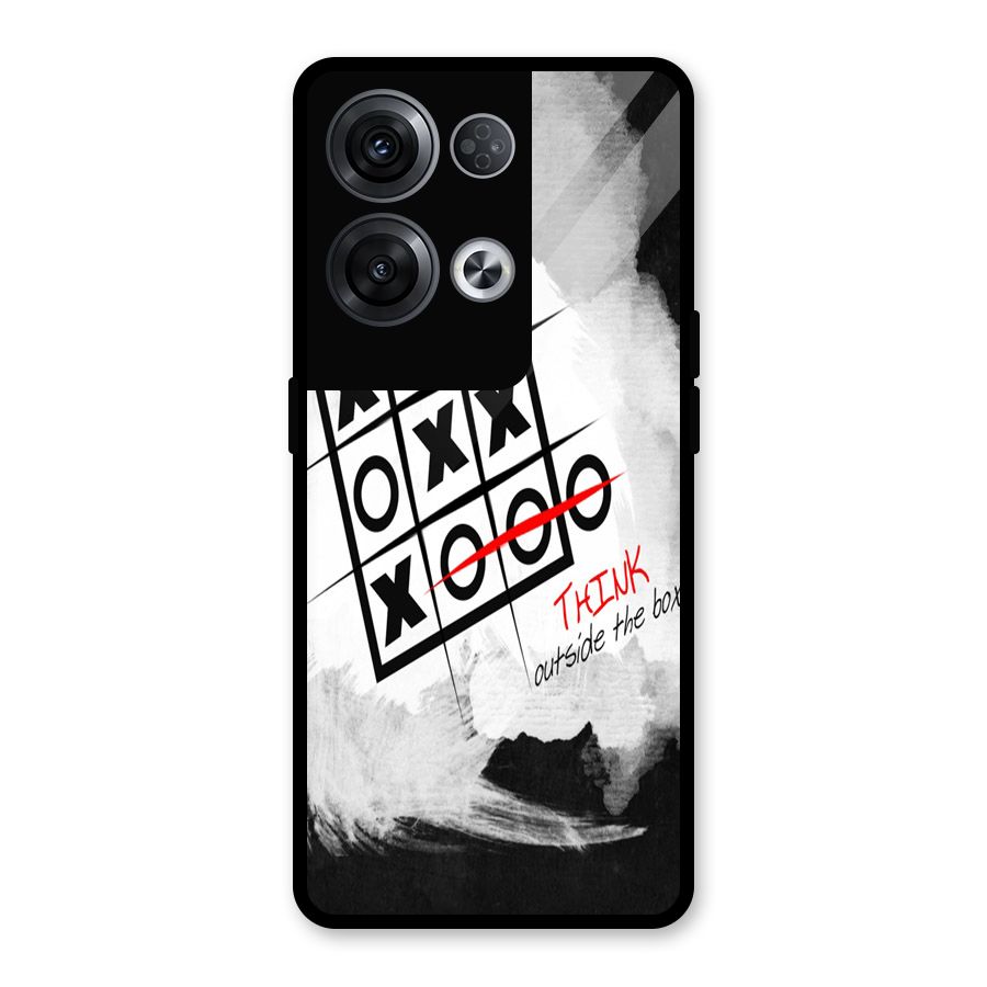 Think Box Glass Back Case for Oppo Reno8 Pro 5G