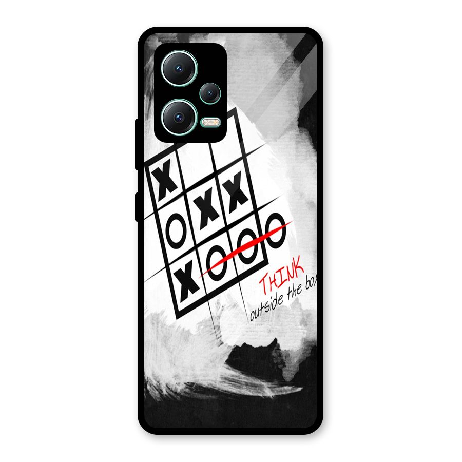 Think Box Glass Back Case for Redmi Note 12 5G