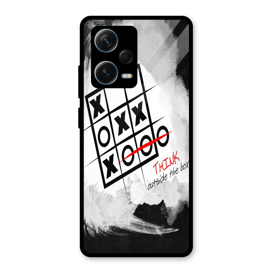 Think Box Glass Back Case for Redmi Note 12 Pro Plus 5G