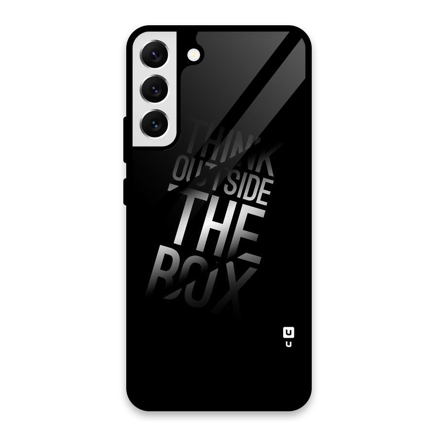 Think Outside The Box Glass Back Case for Galaxy S22 Plus 5G