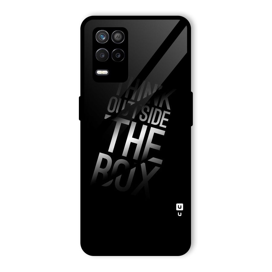 Think Outside The Box Glass Back Case for Realme 8 5G
