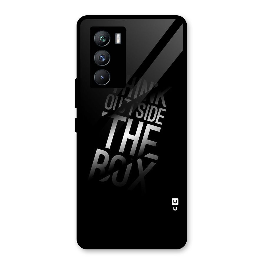 Think Outside The Box Glass Back Case for Vivo iQOO 9 SE