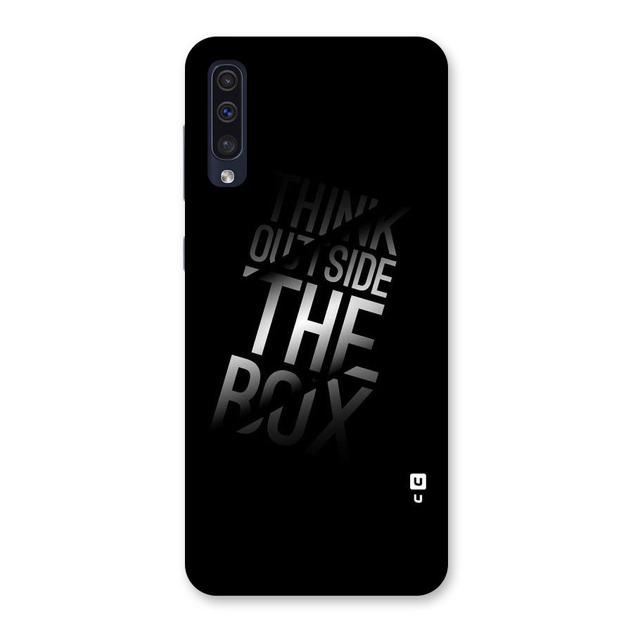 Think Outside The Box Back Case for Galaxy A50s