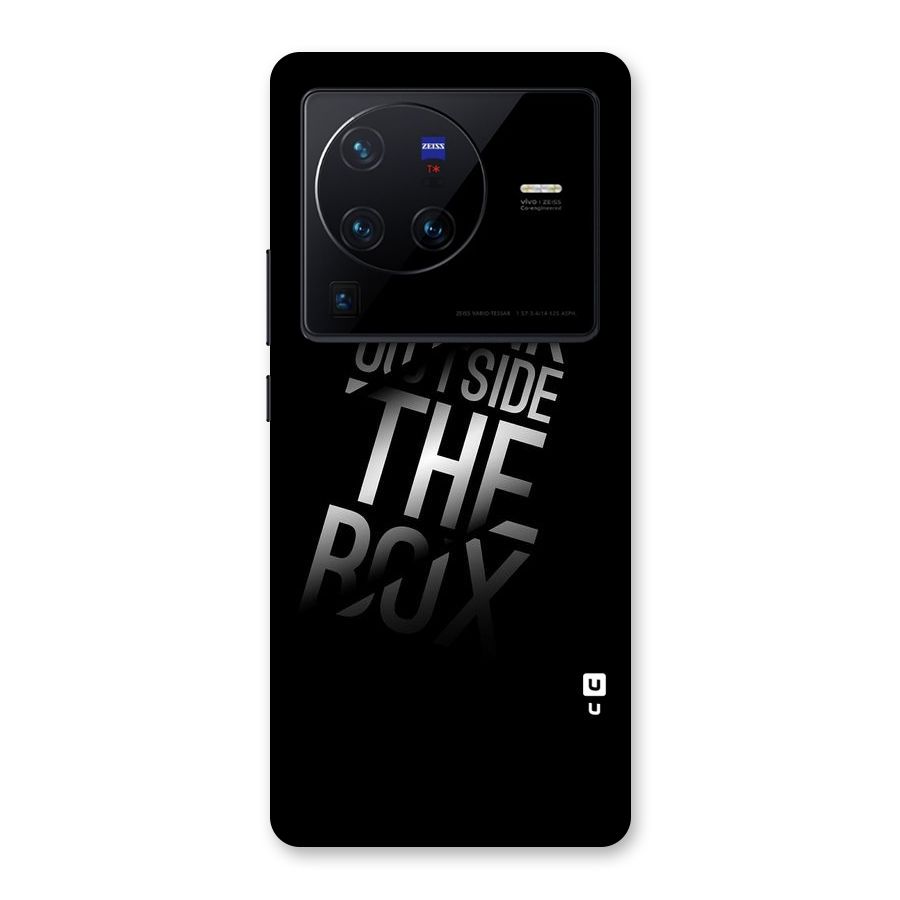 Think Outside The Box Back Case for Vivo X80 Pro