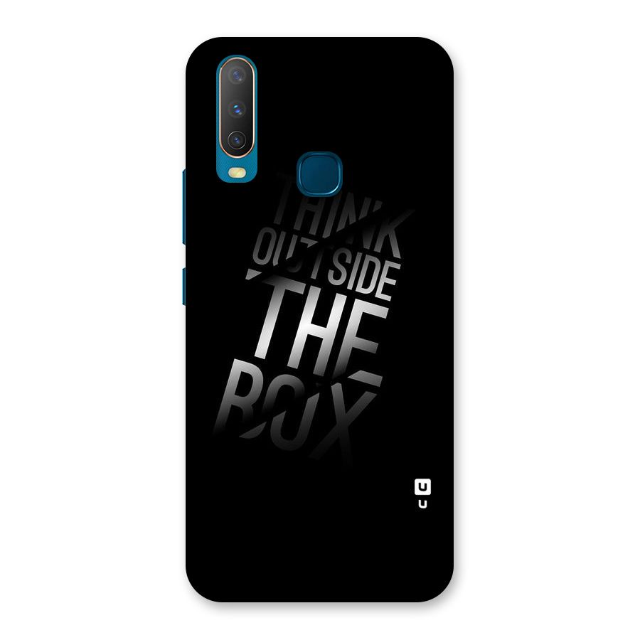 Think Outside The Box Back Case for Vivo Y15