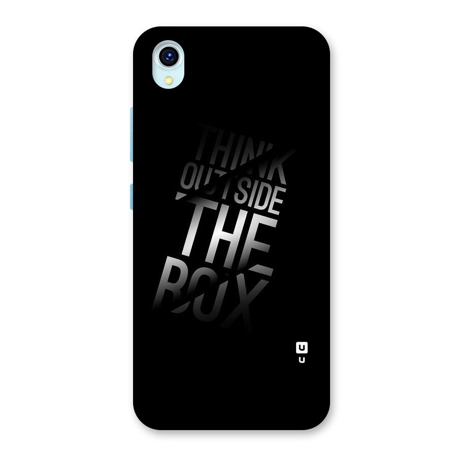 Think Outside The Box Back Case for Vivo Y1s