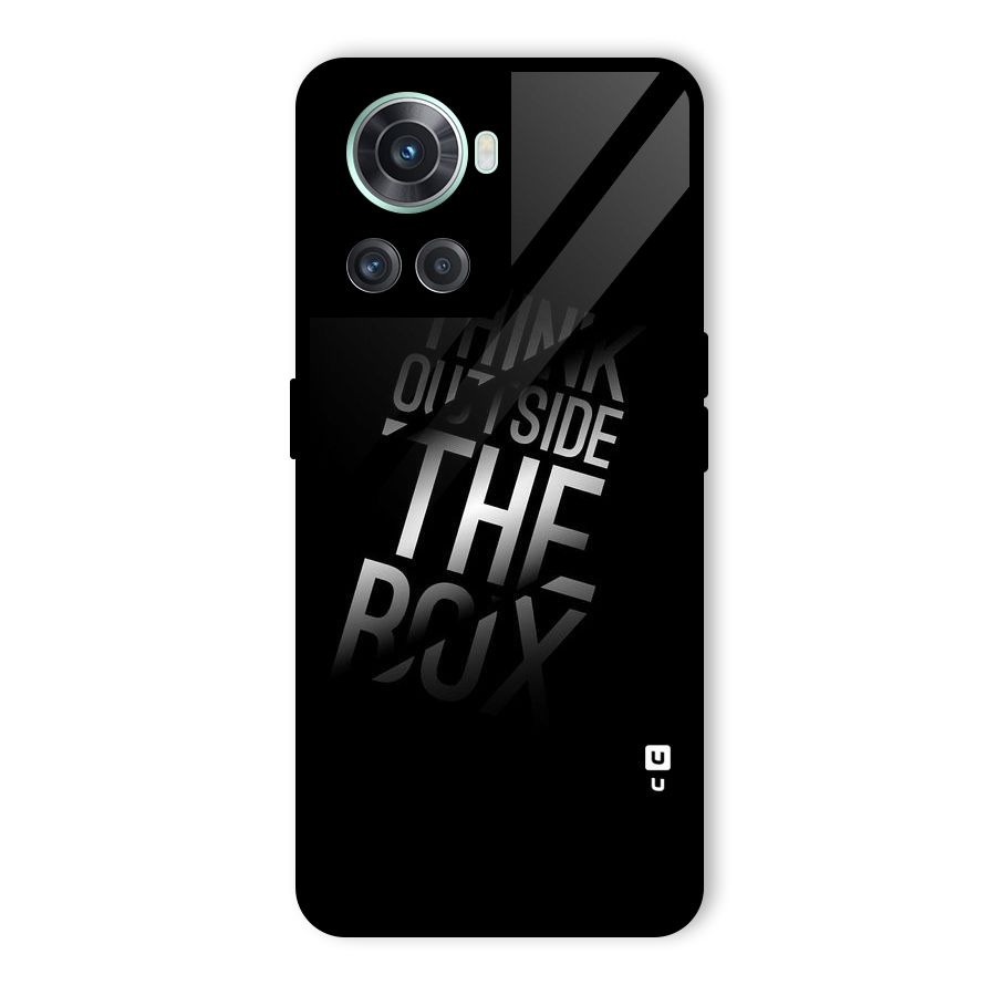 Think Outside The Box Glass Back Case for OnePlus 10R