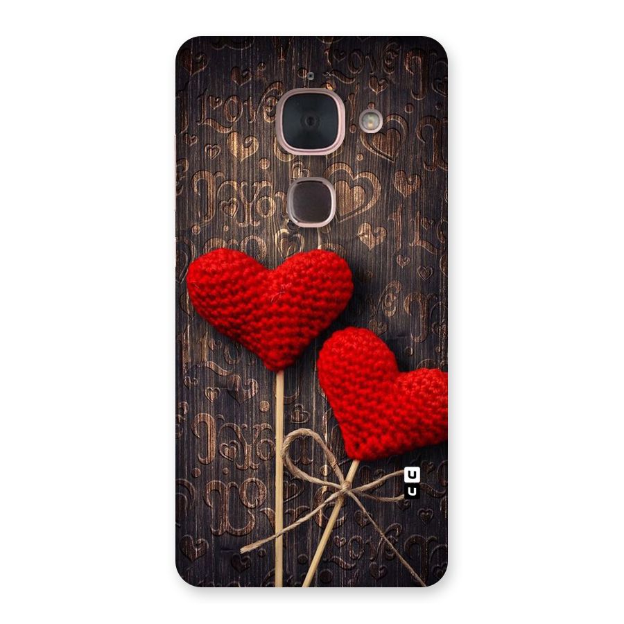 Thread Art Wooden Print Back Case for Le Max 2