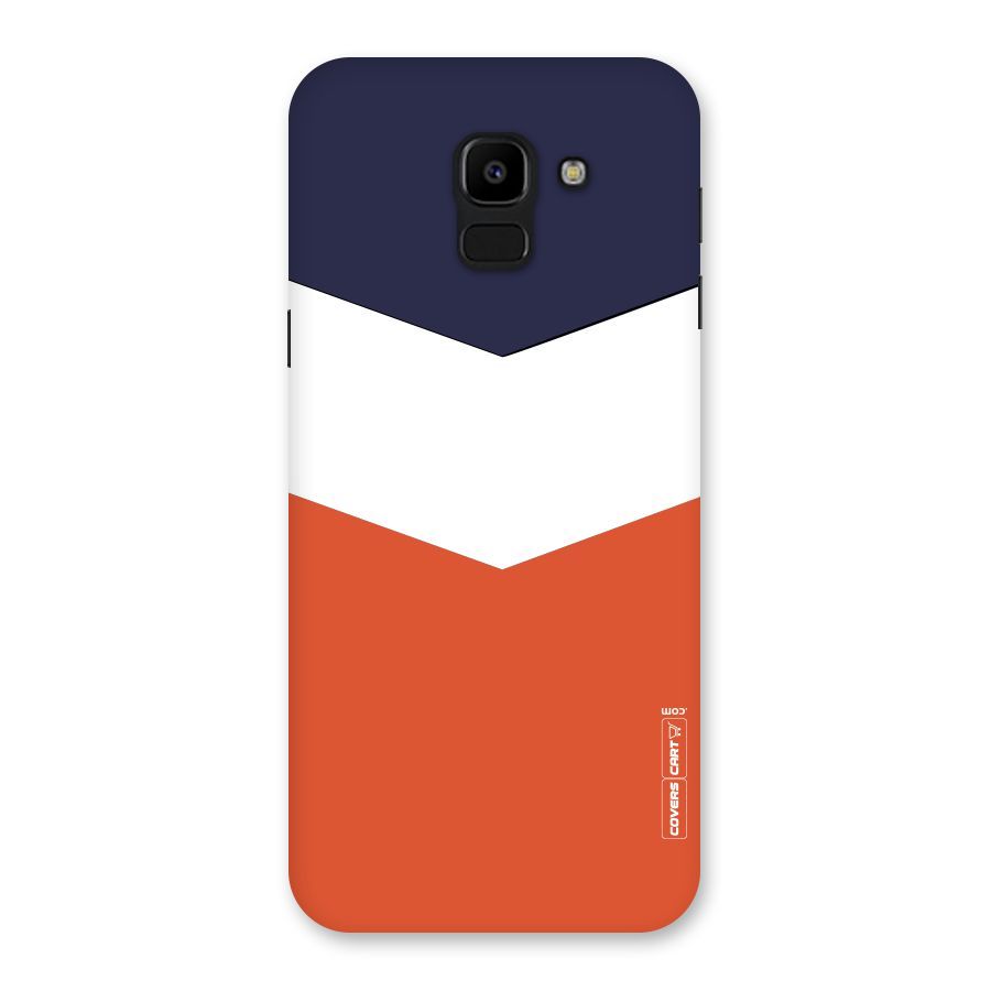 Three Colour Pattern Back Case for Galaxy J6