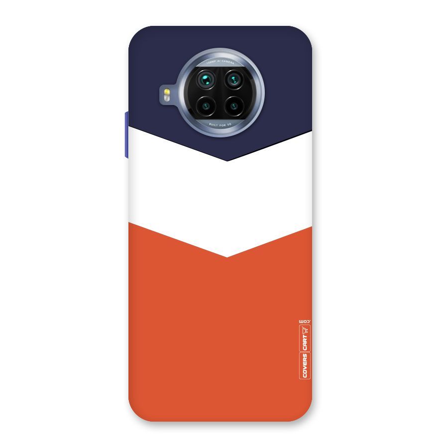 Three Colour Pattern Back Case for Mi 10i