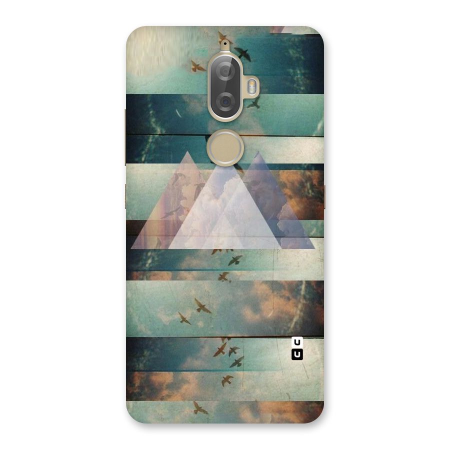 Three Triangles Back Case for Lenovo K8 Plus