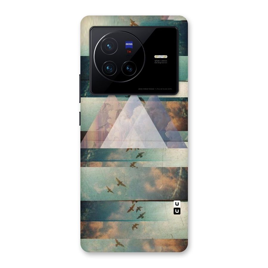 Three Triangles Back Case for Vivo X80